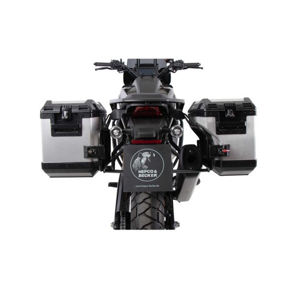 Комплект: бічні кофри + кріплення Hepco&Becker Xplorer Cutout Harley Davidson Pan America (21-)
