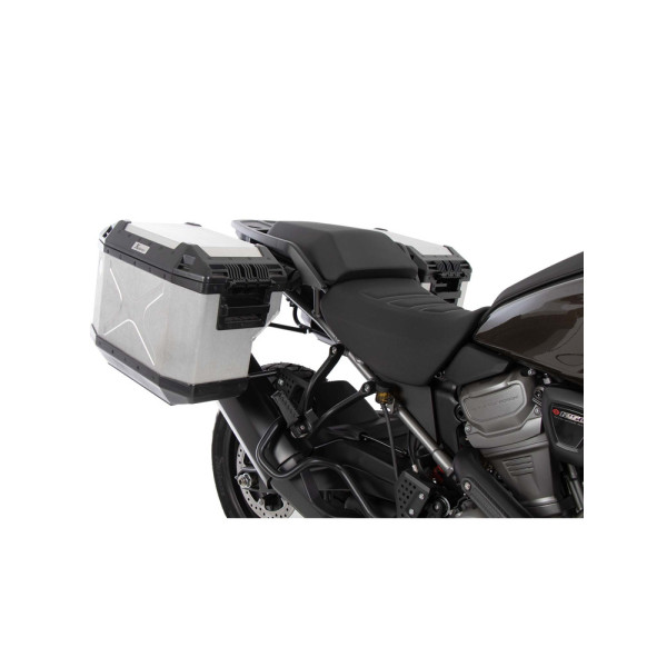 Комплект: бічні кофри + кріплення Hepco&Becker Xplorer Cutout Harley Davidson Pan America (21-)