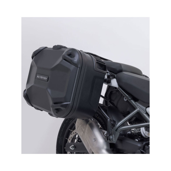 Комплект: бічні кофри DUSC L + кріплення PRO SW-Motech Royal Enfield Himalayan (23-) об'єм: 2 x 41l