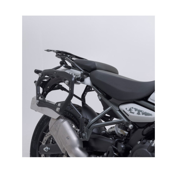 Комплект: бічні кофри DUSC M + кріплення PRO SW-MOTECH Royal Enfield Himalayan 450 (23-) об'єм: 2 x 33 л