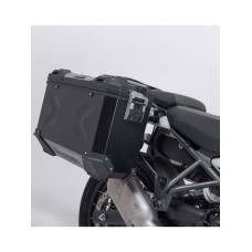 Комплект: бічні кофри + кріплення PRO TRAX ADV SW-Motech Royal Enfield Himalayan 450 (23-) чорні об'єм: 2 x 37 L