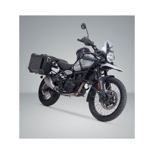 Комплект: бічні кофри + кріплення PRO TRAX ADV SW-Motech Royal Enfield Himalayan 450 (23-) чорні об'єм: 2 x 37 L