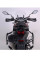 Комплект: бічні кофри + стійка PRO TRAX ADV 45/37 L для мотоцикла Voge 650DS R810C / 650 DSX (21-) чорний об'єм 45 + 37 L