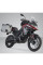Комплект: бічні кофри + кріплення PRO TRAX ADV 45/37 L для мотоцикла Voge 650DS R810C / 650 DSX (21-) сріблясті об'єм 45 + 37 L