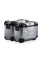 Комплект: бічні кофри + кріплення PRO TRAX ADV 45/37 L для мотоцикла Voge 650DS R810C / 650 DSX (21-) сріблясті об'єм 45 + 37 L