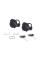 Комплект: центральний кофр срібний TRAX ADV + стійка Adventure-rack SW-Motech Moto Guzzi Stelvio (23-) об'єм: 38л