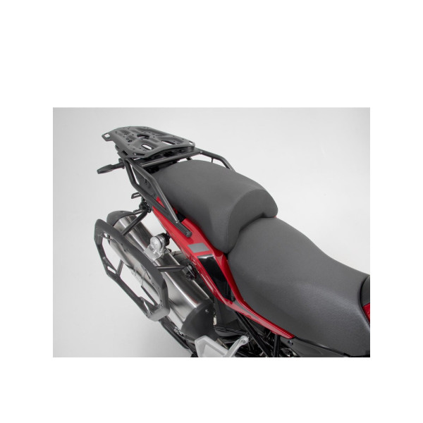 Комплект: бічні кофри 45/37L + центральний кофр 38L TRAX ADV+ кріплення SW-MOTECH для мотоцикла BMW R 1250 GS / Adventure (21-) чорні