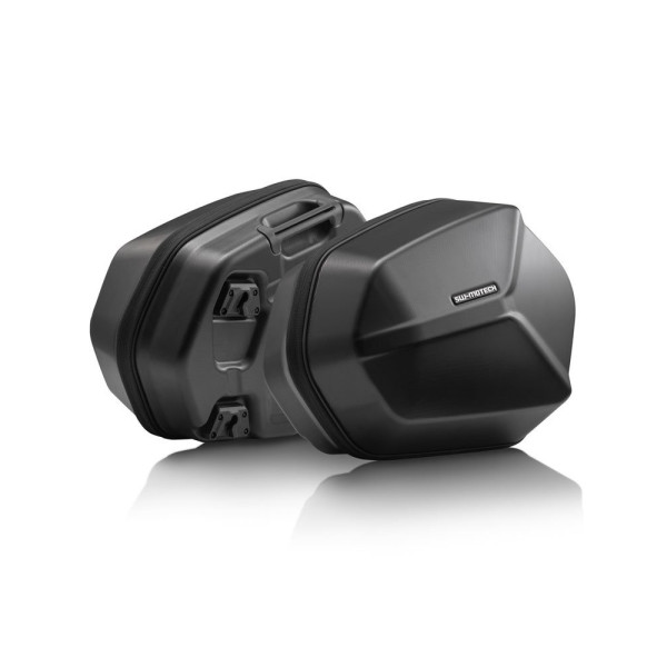 Комплект: бічні кофри + стійка ABS ® Aero System Sw-Motech Moto Guzzi Stelvio (23-)
