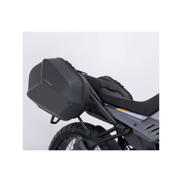 Комплект: бічні кофри + стійка ABS ® Aero System Sw-Motech Moto Guzzi Stelvio (23-)