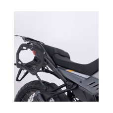 Комплект: бічні кофри TRAX ADV + кріплення PRO SW-Motech Moto Guzzi Stelvio (23-) чорні об'єм: 2 x 45 L