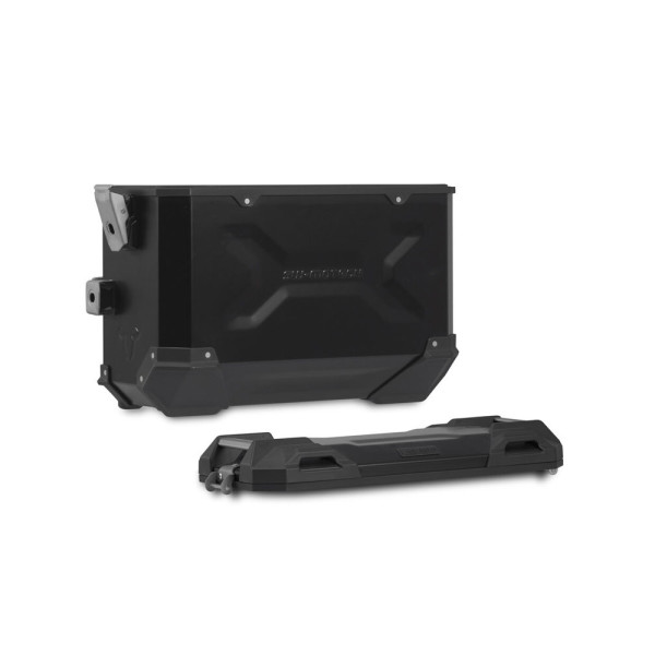 Комплект: бічні кофри + кріплення PRO TRAX ADV SW-Motech Moto Guzzi Stelvio (23-) чорні об'єм: 2 x 37 L