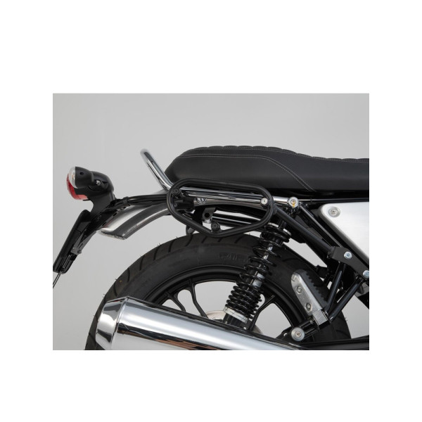 Комплект: бічні пластикові кофри Urban ABS + кріплення SLC Sw-Motech Moto-Guzzi V7 III Stone LD1 (18-20) об'єм: 2 x 16,5l