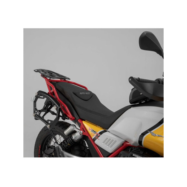Комплект: бічні кофри + кріплення TRAX ADV SW-MOTECH 37/45 L/P для мотоцикла Moto Guzzi V85 TT (19-) ємність 37+ 45 L