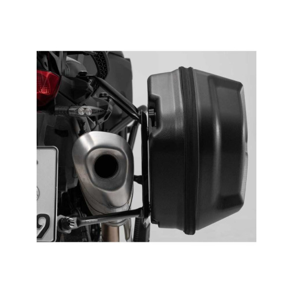 Комплект: бічні кофри + кріплення EVO ABS ® Aero System Sw-Motech для Suzuki DL 650 (11-16), V-Strom 650XT (14-16) об'єм: 2 x 25 L