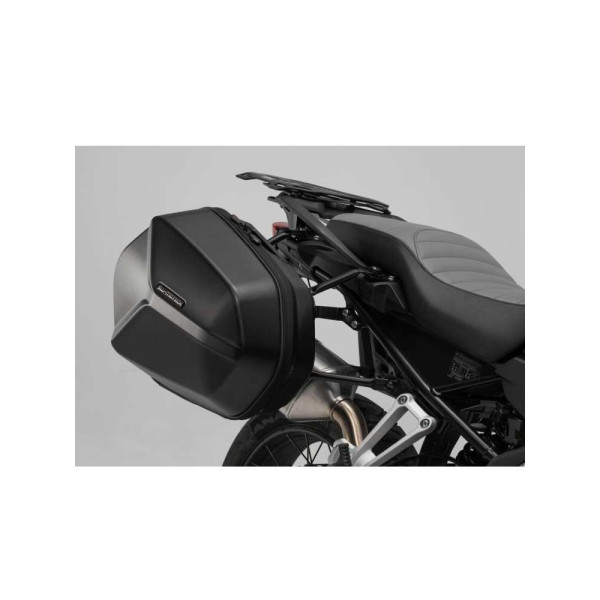 Комплект: бічні кофри + кріплення EVO ABS ® Aero System Sw-Motech для Suzuki DL 650 (11-16), V-Strom 650XT (14-16) об'єм: 2 x 25 L