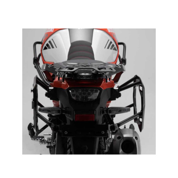 Комплект: бічні кофри DUSC M/L + кріплення PRO SW-MOTECH для мотоцикла Suzuki V-Strom 1050 / XT (19-) об'єм 41/33 л
