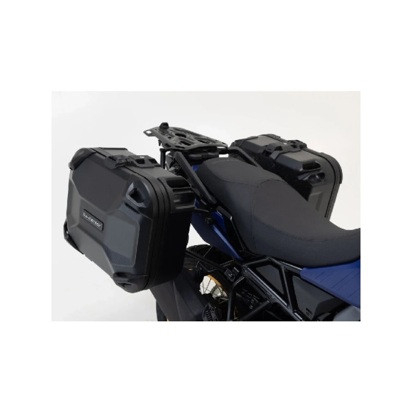 Комплект: бічні кофри DUSC M + кріплення PRO SW-Motech Yamaha Tracer 9/ GT (20-)/ GT+ (22-) об'єм: 2 x 33 л