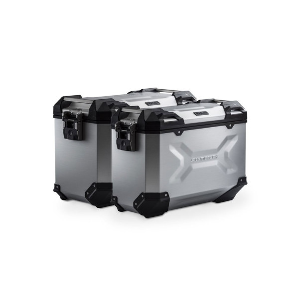 Комплект: бічні кофри + кріплення PRO TRAX ADV SW-MOTECH 45/37 L для мотоцикла Suzuki V-Strom 1050/XT 19- об'єм 45 + 37L