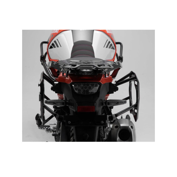 Комплект: бічні кофри + кріплення PRO TRAX ADV SW-MOTECH 45/37 L для мотоцикла Suzuki V-Strom 1050/XT 19- об'єм 45 + 37L