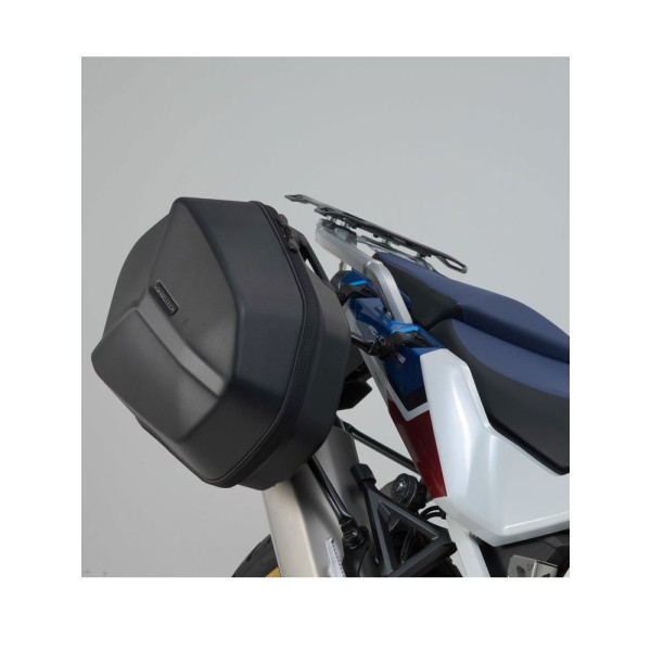 Комплект: бічні кофри + кріплення ABS ® Aero System Sw-Motech для Suzuki DL 650 (17-), V-Strom 650XT (17-)