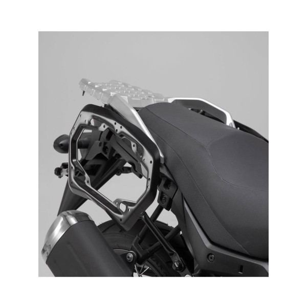 Комплект: бічні кофри + кріплення PRO TRAX ADV SW-MOTECH 37/37 L для мотоцикла Suzuki DL 650 (17-), V-Strom 650XT (17-) об'єм 2 x 37 L