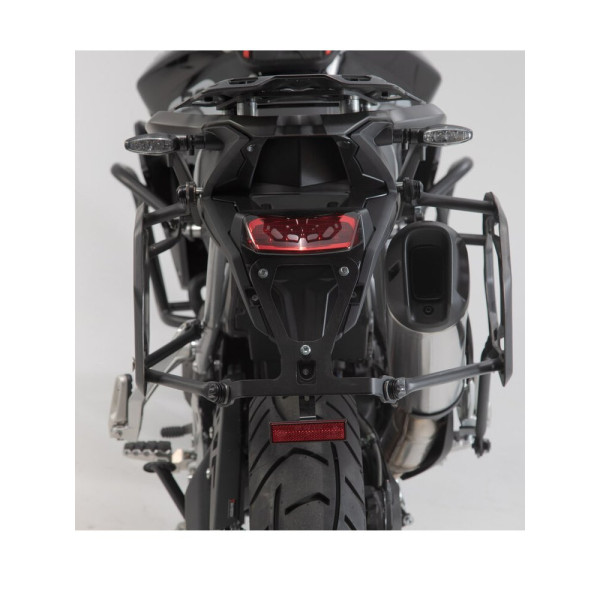 Комплект: бічні кофри + кріплення EVO ABS ® Aero System Sw-Motech до Triumph Tiger 800 (10-) об'єм: 2 x 25 L