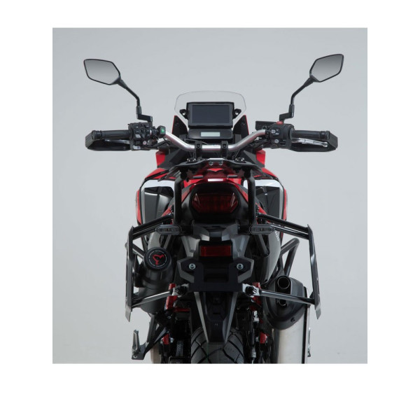 Комплект: бічні кофри + стійка PRO TRAX ADV SW-MOTECH 45/37 L для мотоцикла Honda CRF1100 L Africa Twin (19-21) об'єм 45 + 37L