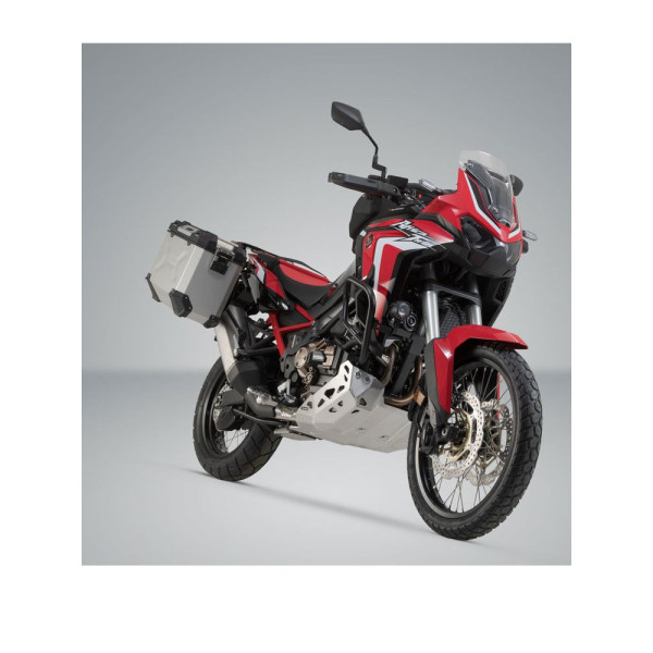 Комплект: бічні кофри + стійка PRO TRAX ADV SW-MOTECH 45/37 L для мотоцикла Honda CRF1100 L Africa Twin (19-21) об'єм 45 + 37L