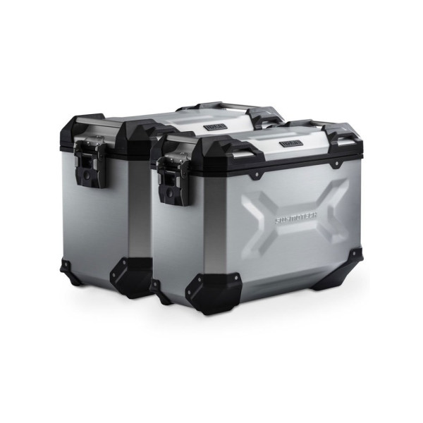 Комплект: бічні кофри + стійка PRO TRAX ADV SW-MOTECH 45/37 L для мотоцикла Honda CRF1100 L Africa Twin (19-21) об'єм 45 + 37L