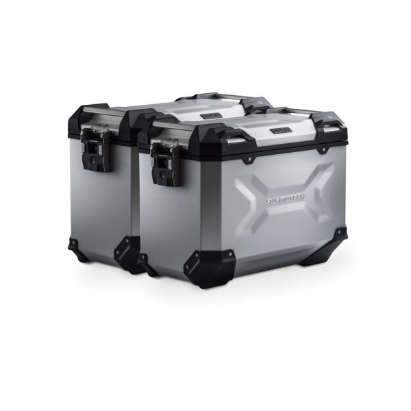 Комплект: бічні кофри + кріплення EVO TRAX ADV SW-MOTECH 37/37 L для мотоцикла Honda VFR 800 X Crossrunner (16-22) об'єм 2 x 37 L
