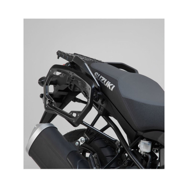 Комплект: бічні кофри + центральний кофр + кріплення TRAX ADV SW-MOTECH для мотоцикла Suzuki V-Strom 1000 / XT (14-19)