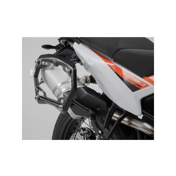 Комплект: бічні кофри + центральний кофр + кріплення TRAX ADV SW-MOTECH для мотоцикла KTM 790 Adventure/R 19-, Adventure 890 / R 21-, 890 SMT 23-