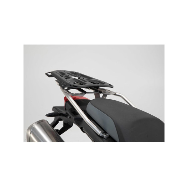 Комплект: бічні кофри + центральний кофр + кріплення TRAX ADV SW-MOTECH для мотоцикла BMW F 750/ 850 GS 18- F 850 GS Adv 20-, F 800 GS 24- срібні