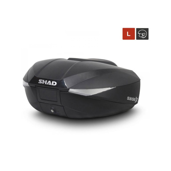 Розширений центральний кофр Shad SH58X Carbon (46, 52 та 58 літрів)