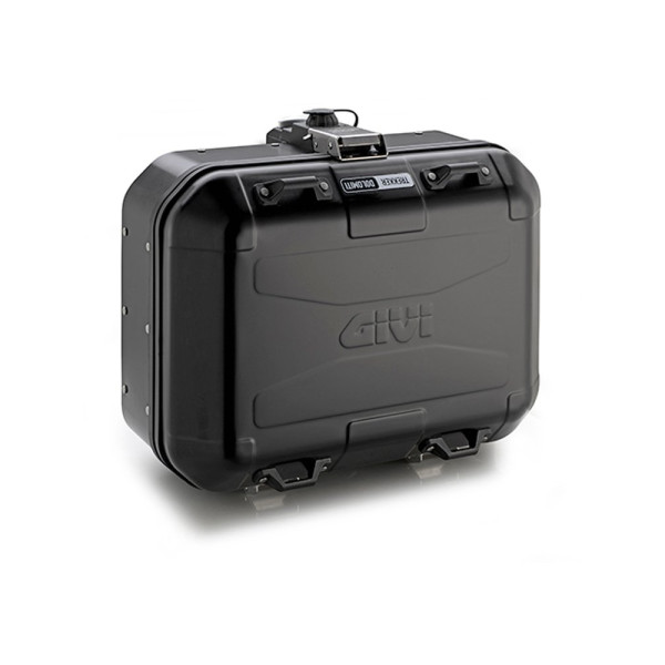 Алюмінієвий центральний кофр GIVI Trekker Dolomiti Monokey® DLM30B Чорна лінія; об'єм: 30 літрів