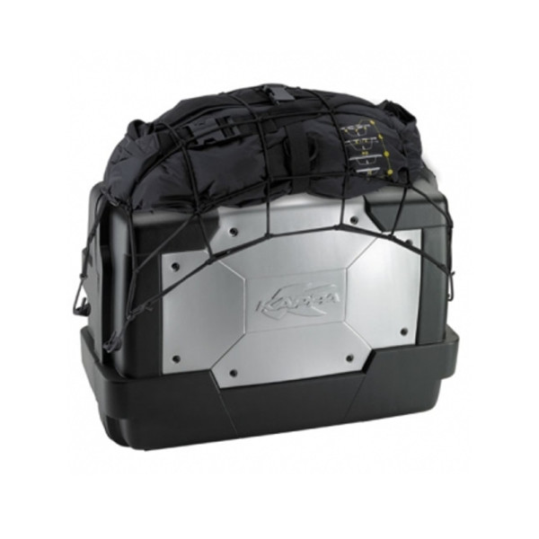 Кофр Kappa Monokey KGR33N Garda чорний-сріблястий об'єм: 33L