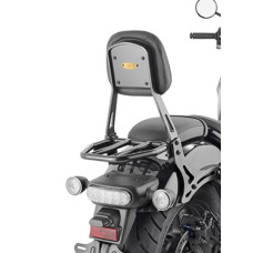 Спинка Givi з багажником для Honda CMX 1100 Rebel (21-) чорна