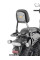 Спинка Givi з багажником для Honda CMX 1100 Rebel (21-) чорна
