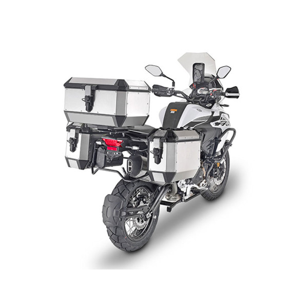 Центральний алюмінієвий кофр Givi Trekker Alaska (56L) срібний