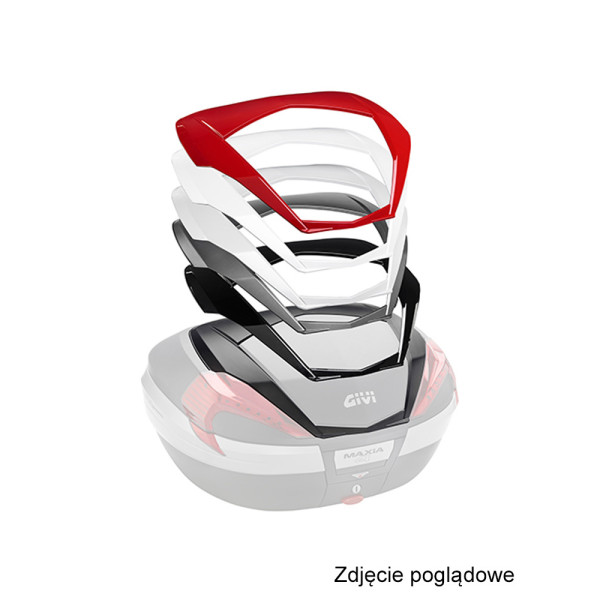 Кришка для центральних кофрів Monokey® V47/ 56 GIVI CV47B913 біла