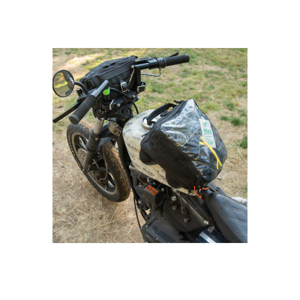 Сумка на бак Tankbag Biltwell Exfil-11 з магнітами чорна об'єм: ок. 3.8л