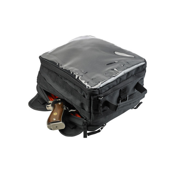 Сумка на бак Tankbag Biltwell Exfil-11 з магнітами чорна об'єм: ок. 3.8л