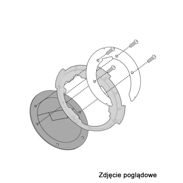 Кріплення Givi до сумок Tanklock, TanklockED Aprillia, Ducati (обрані моделі)