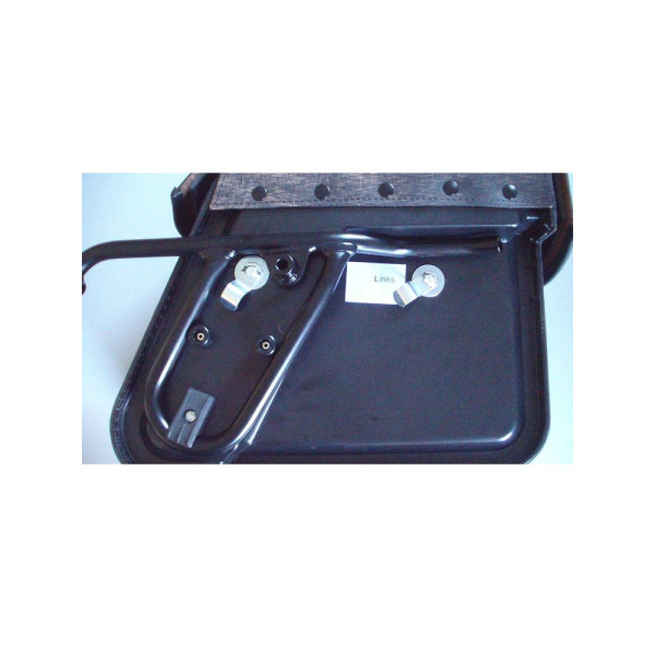 Бокові сумки Hepco&Becker Rugged Cutout об'єм: 22 L; містить комплект кріплення Quick release