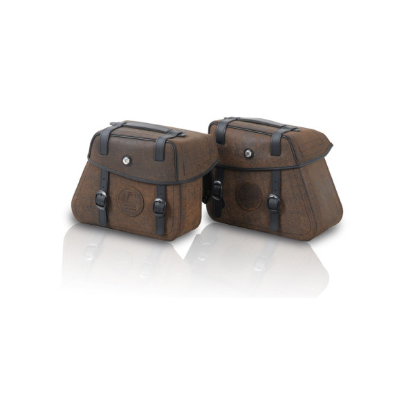 Бокові сумки Hepco&Becker Rugged Cutout об'єм: 22 L; містить комплект кріплення Quick release