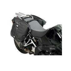 Бокові текстильні сумки Moose Racing ADV1 Dry чорні об'єм: 2 x 20 л