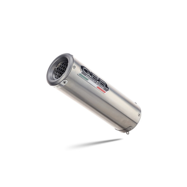 Глушник мотоцикловий G.P.R M3 Inox Aprilia Tuono 1000 RSVR (02-05) сталевий, з гомологацією