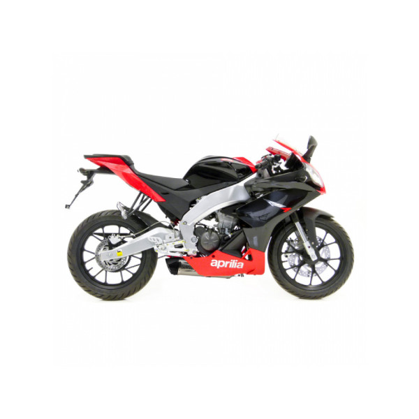 Глушник мотоцикловий LeoVince LV ONE EVO Slip-On, Нержавіюча сталь + Вуглецеве волокно Aprilia RS4 125 (11-16)/ RS 125/ Tuono 125 (17-20)
