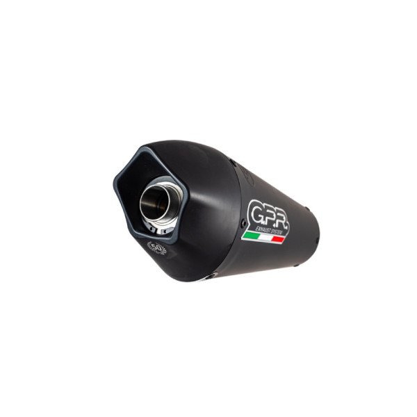 Глушник G.P.R Gpe Ann. Чорний Титан Mid-Line, Чорний Титан - Aprilia Srv 850 13-14
