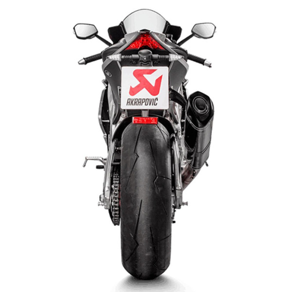 Глушник мотоцикловий Akrapović для Aprilia RSV4 17-20, Tuono V4 17-20 Slip-On line, Carbon